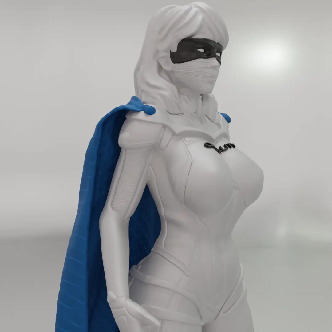 Creality Cloud Özel Modeli - Creality Maskot Kızı