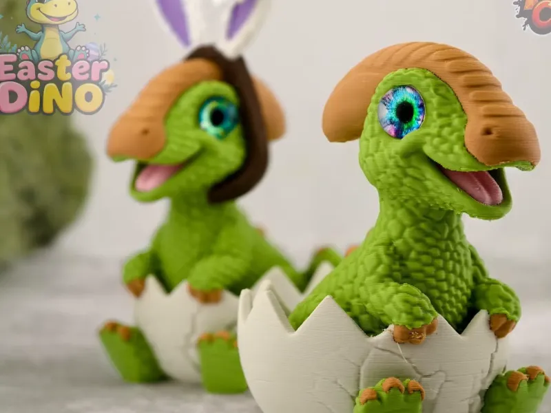 Parasaurolofo di Pasqua - Cucciolo con Costume!