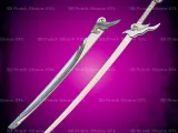 Yasuo Kazegiri Sword Cosplay League Of Legends - STL File-3