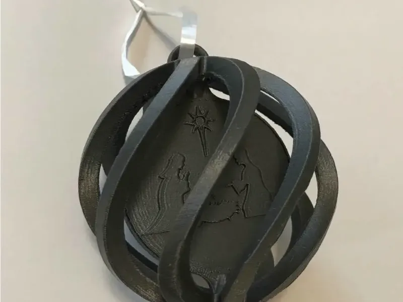 Spinning Nativity Ornament