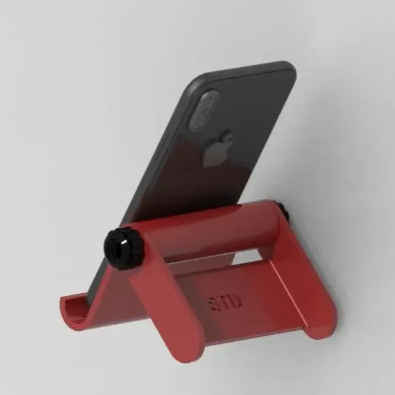 📱 Support pliable – STL élégant et fonctionnel