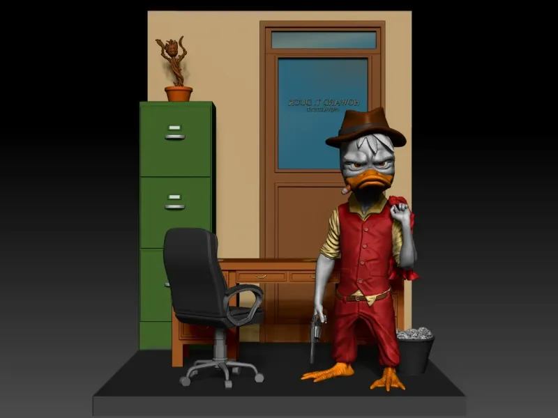 Howard The Duck - FAN ART