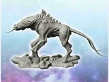 Alien creature with four legs and outstretched tongue (6)-3
