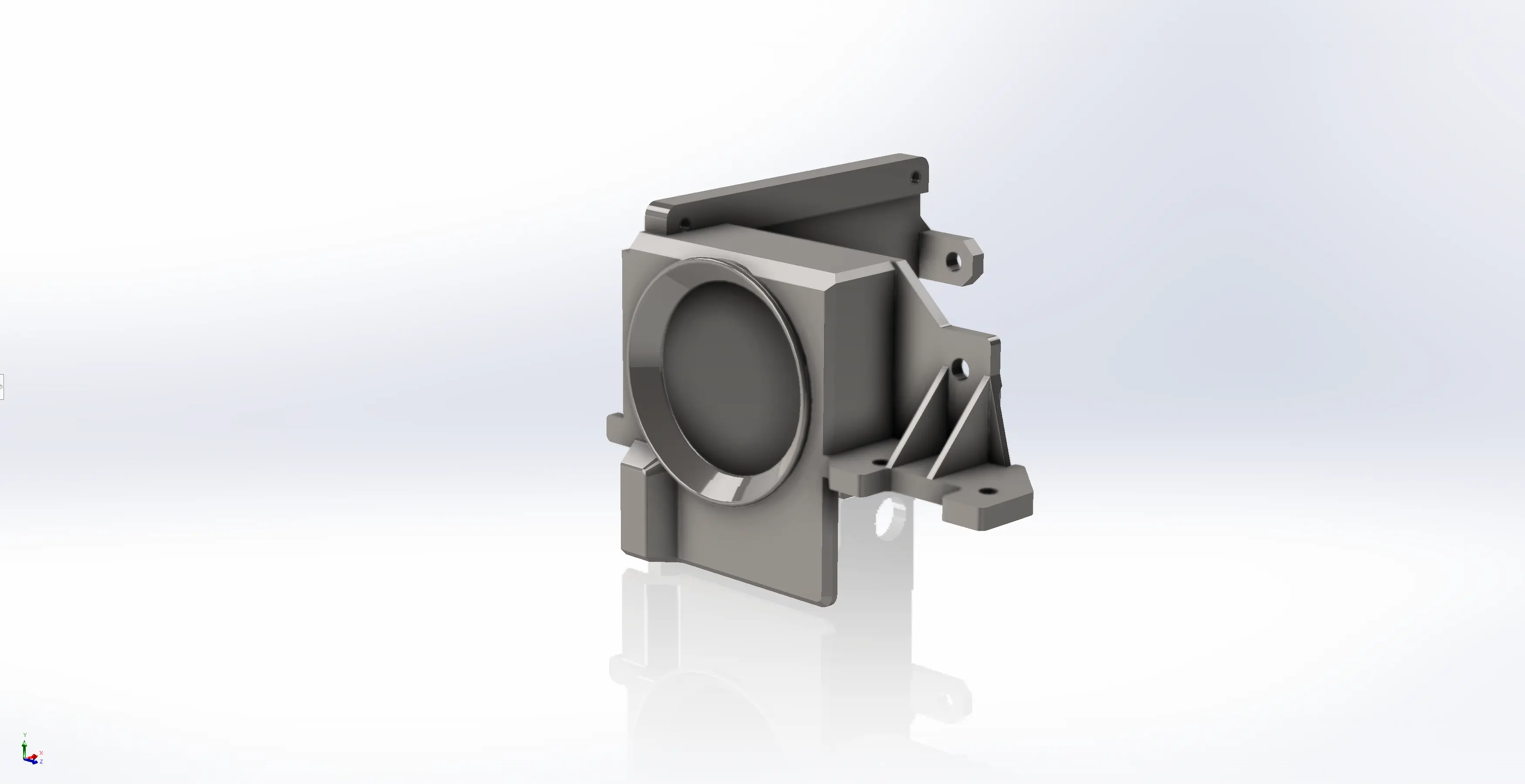 Sprite Extruder plastic cover and CR-Touch mount