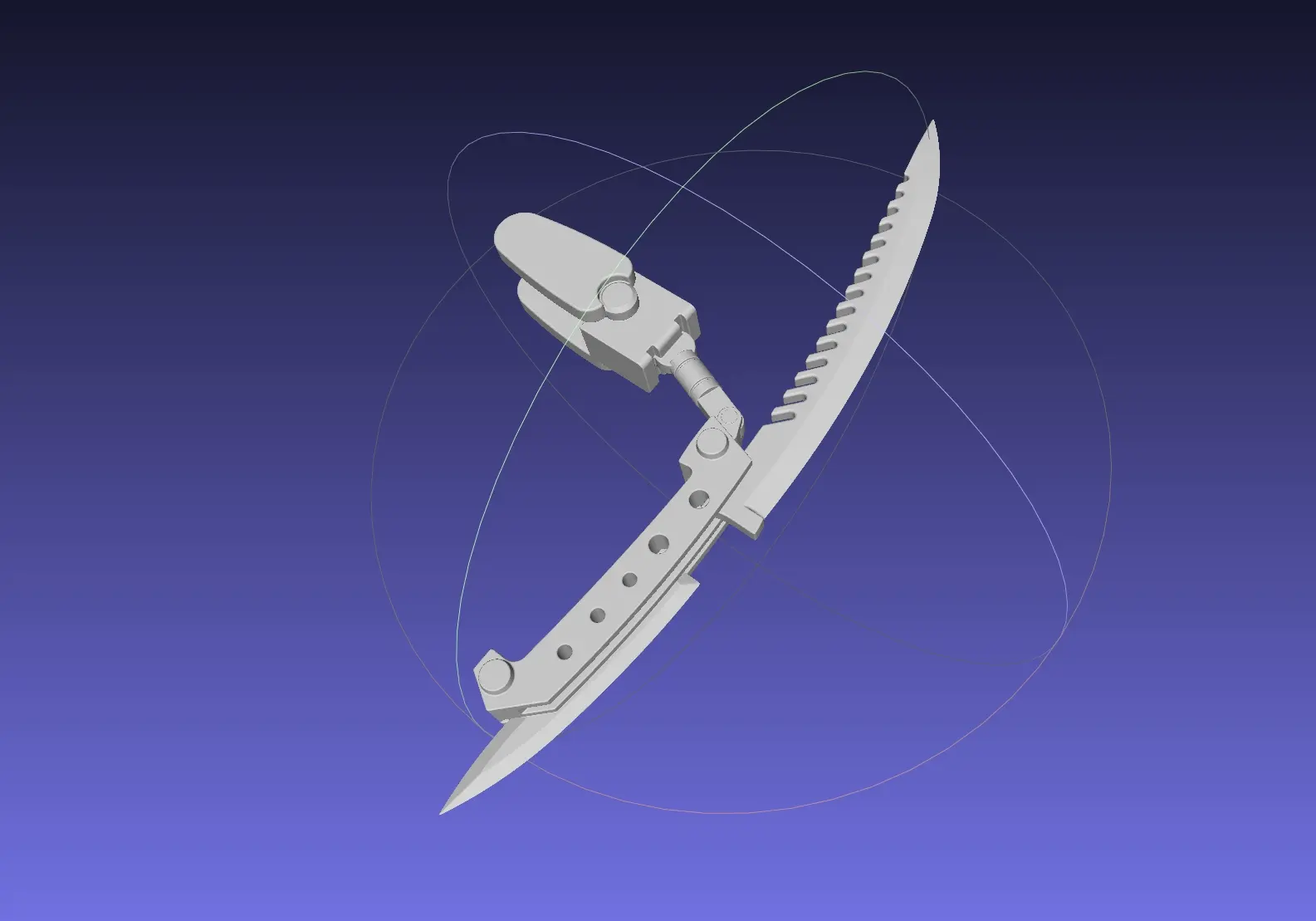 Alita Battle Angel Damascus Blade Versión Manga