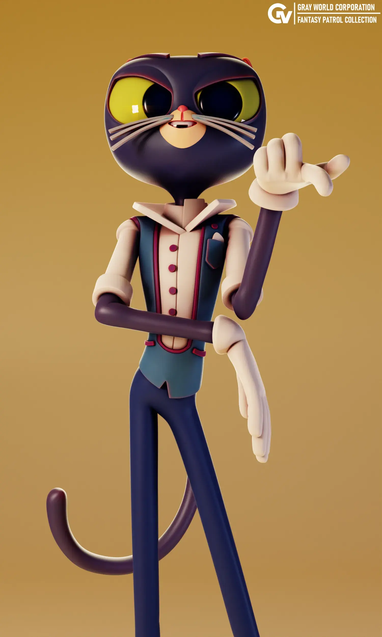 Gatto scienziato | Fantasy Patrol