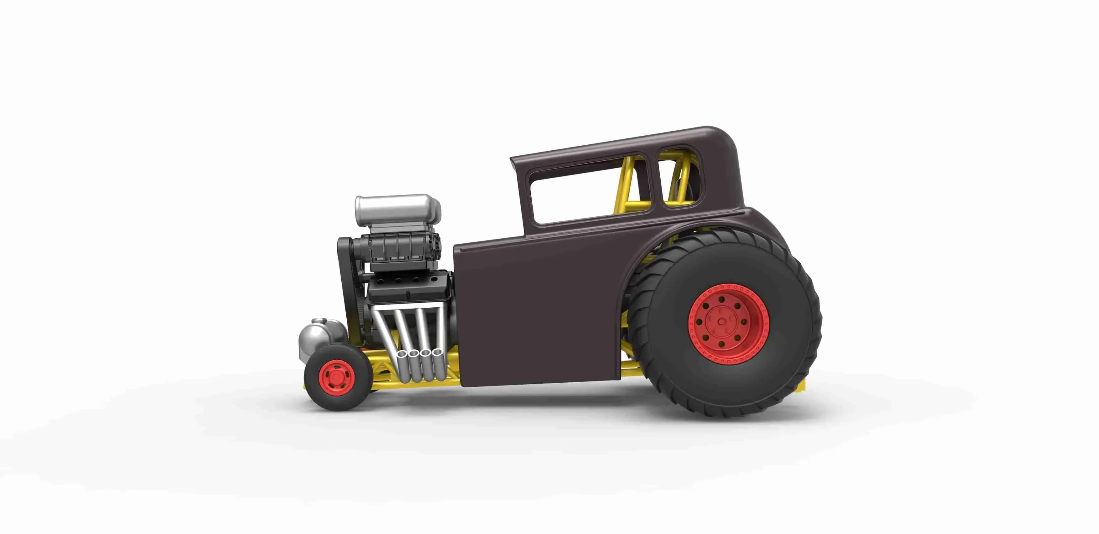 Mini Rod pulling tractor Version 5 Scale 1:25