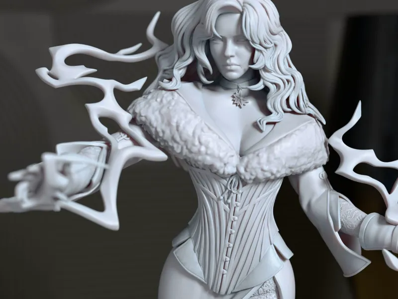 Yennefer Fan Art Sculpture