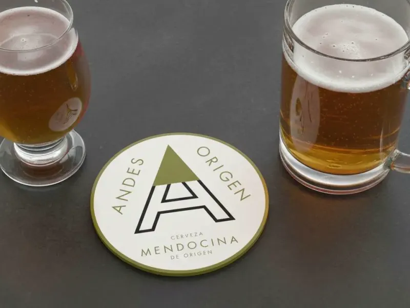 Andes Origen Rubia Coaster - Apoyavasos