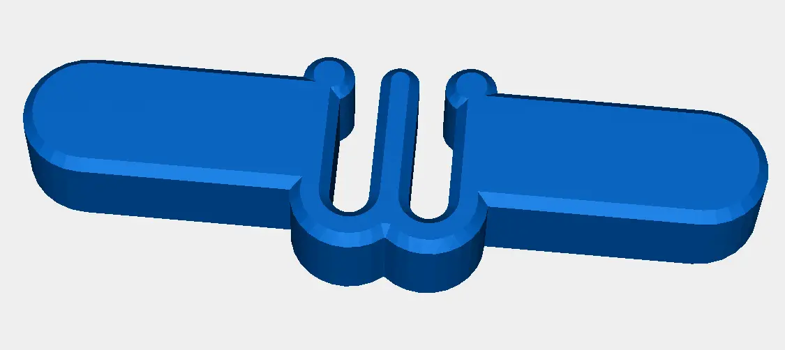 1.75mm filament clip