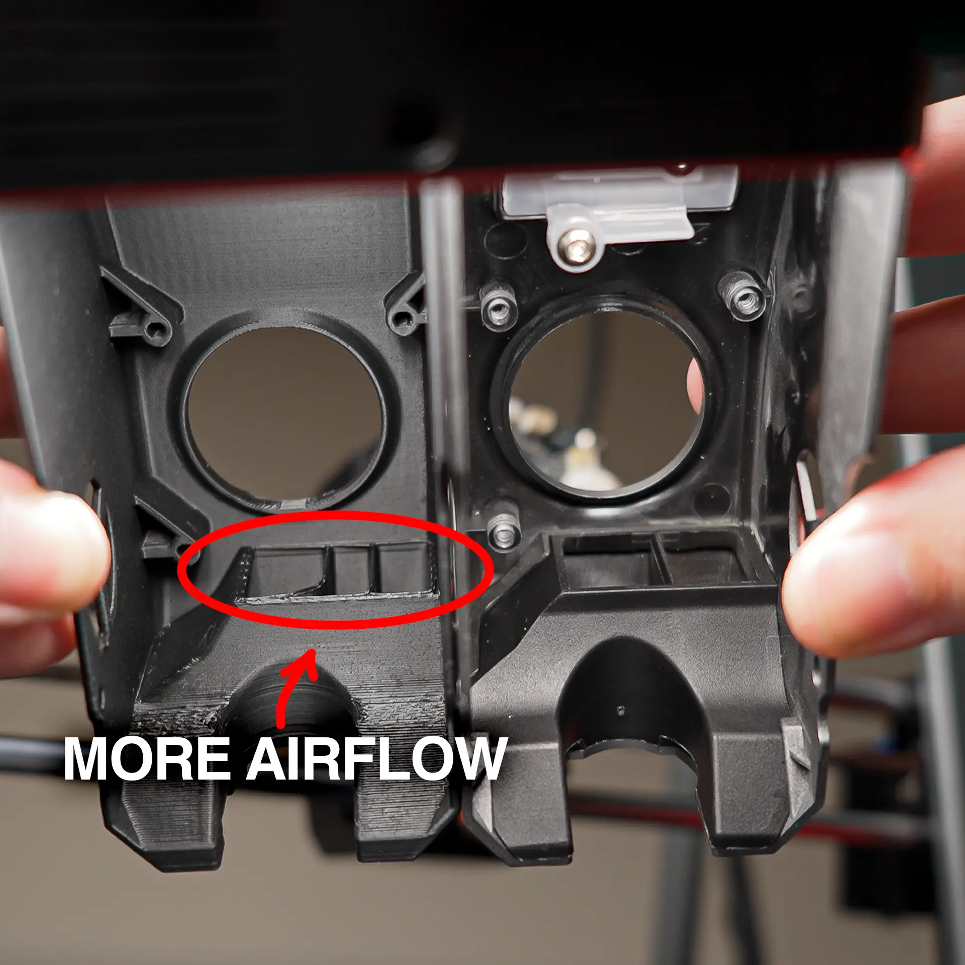Экструдер с головкой Больше воздушного потока Creality Ender 3 V3 plus и V3