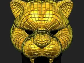 Máscara VIP Tigre Juego del Calamar