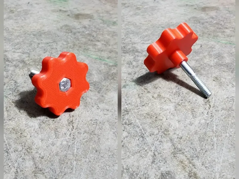 1/4 inch bolt knob
