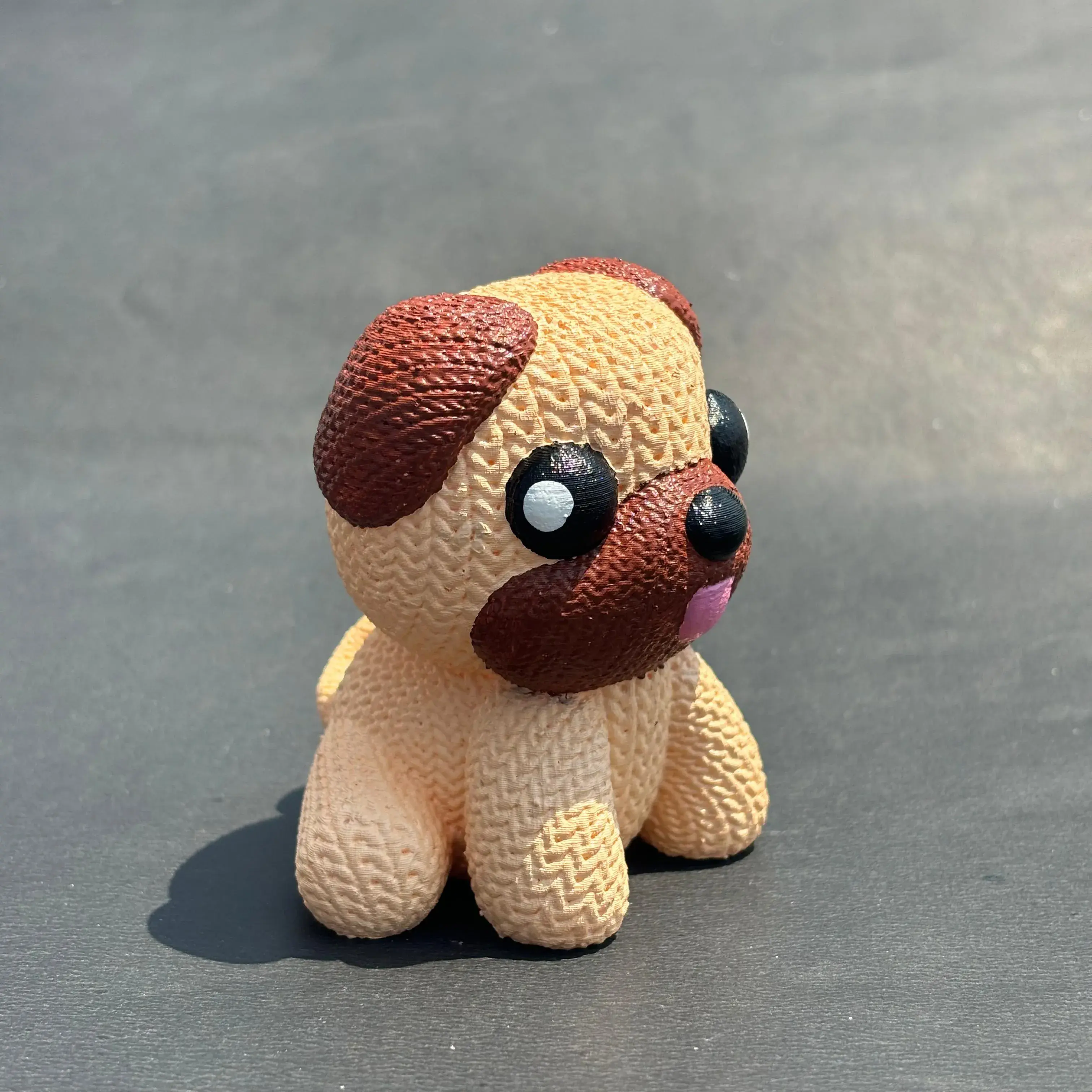 Knitted Pug