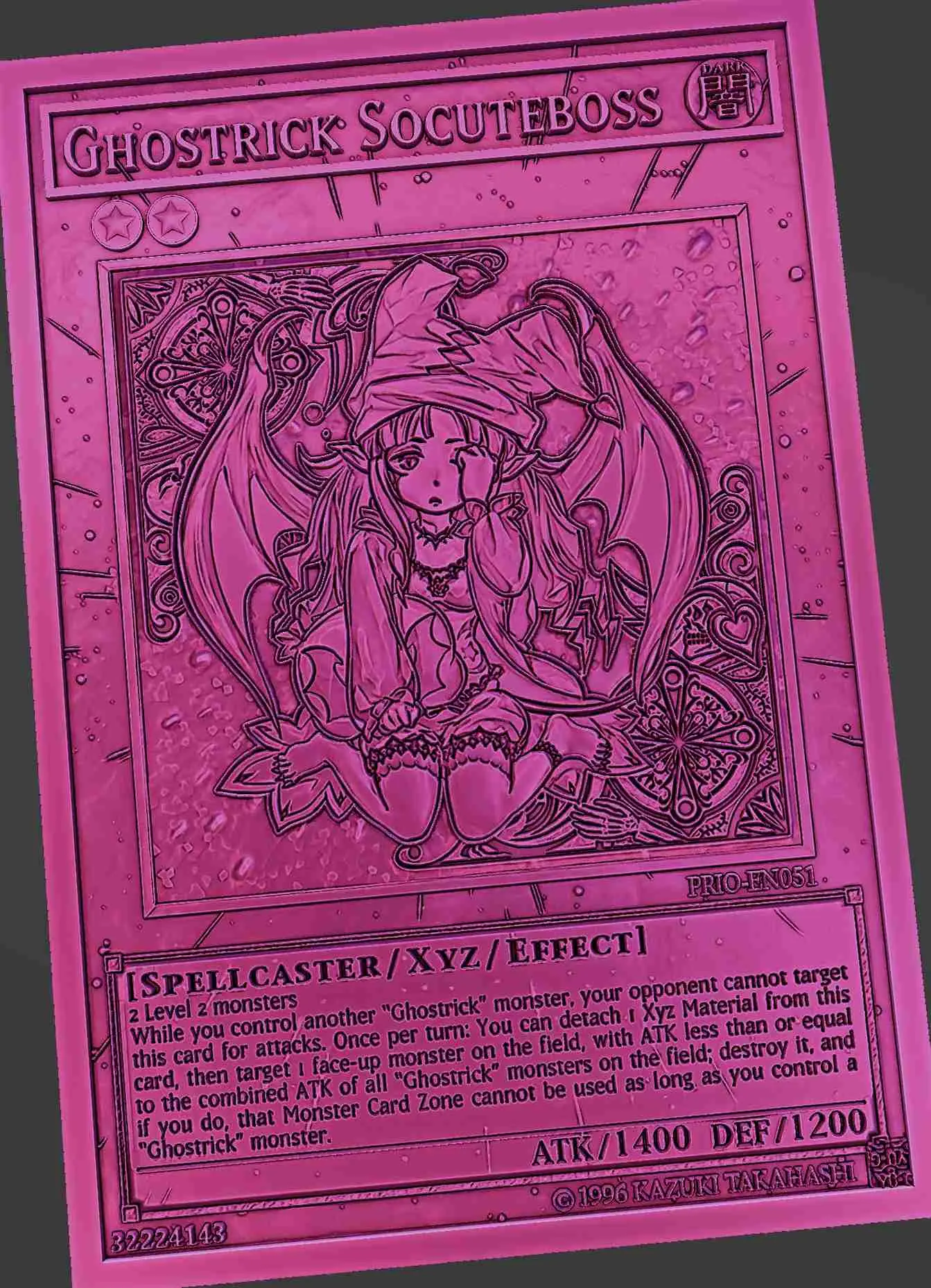 GHOSTRICK SOCUTEBOSS - YUGIOH