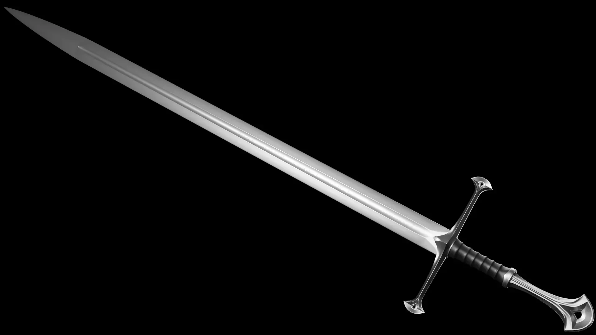Anduril Sword - Lord of the Rings - REAL SIZE COSPLAY FILE