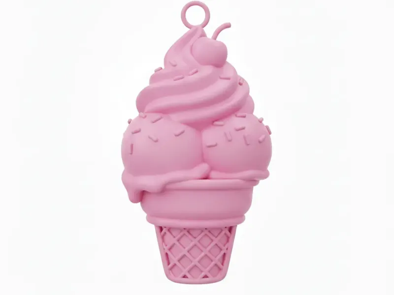 keychain ıce cream