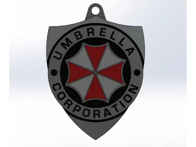 Umbrella Corporation badge