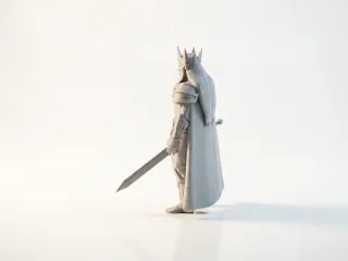 Ganondorf Figurine Gaming Collectible 3D Printable