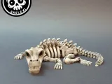 Flexi Skeleton Crocodile-3