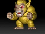 Ōzaru dorado version chibi-1