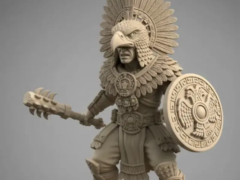 Guerreiro Águia Asteca