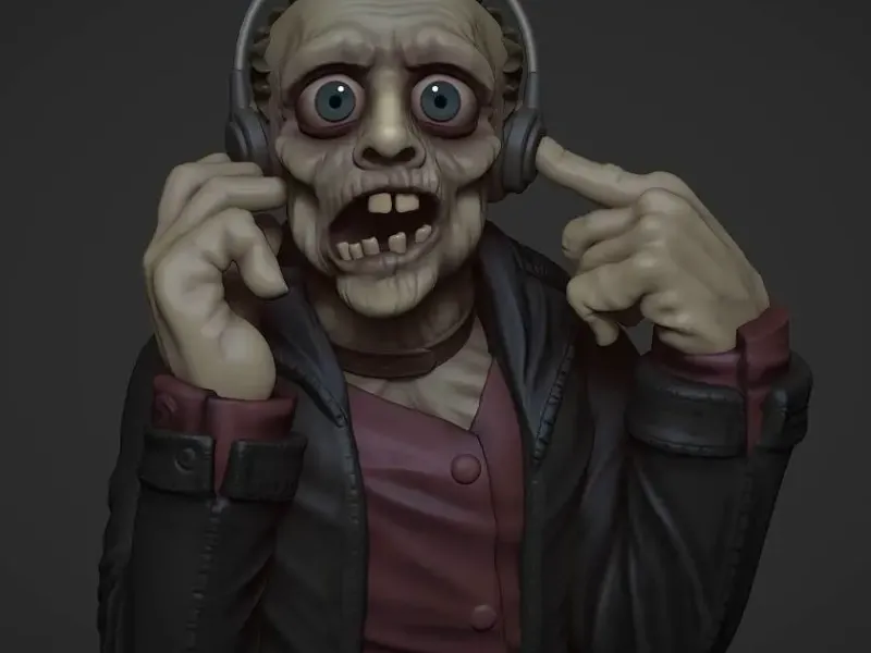Bub zombie 3D print model