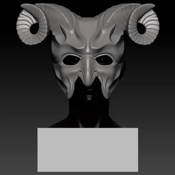 MASK - COSPLAY statue - 3D print