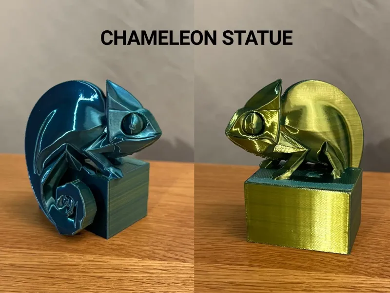 Kameleonstandbeeld