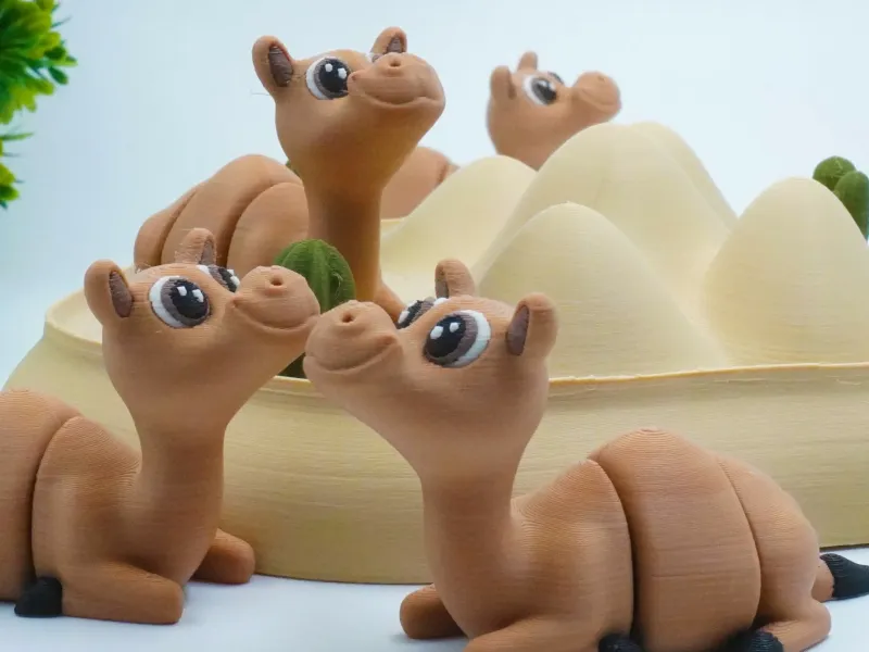 FLEXI TINY CAMEL AND TINY DESERT