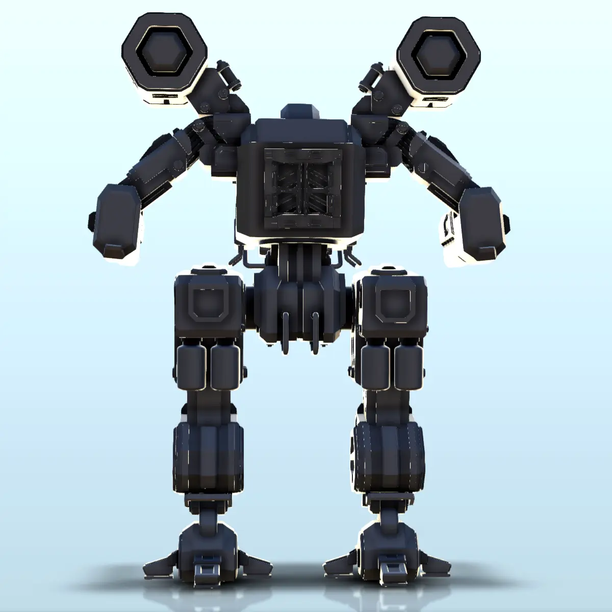 Phodall robot de combate (17) - ciencia ficción futuro 40