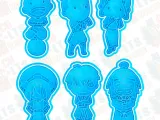 Legend of Aang cookie cutter set of 6-0