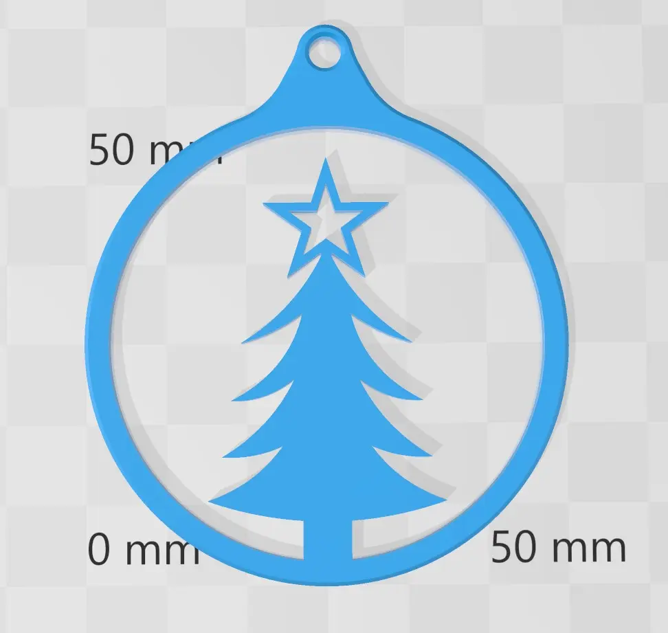 Christmas tree bauble
