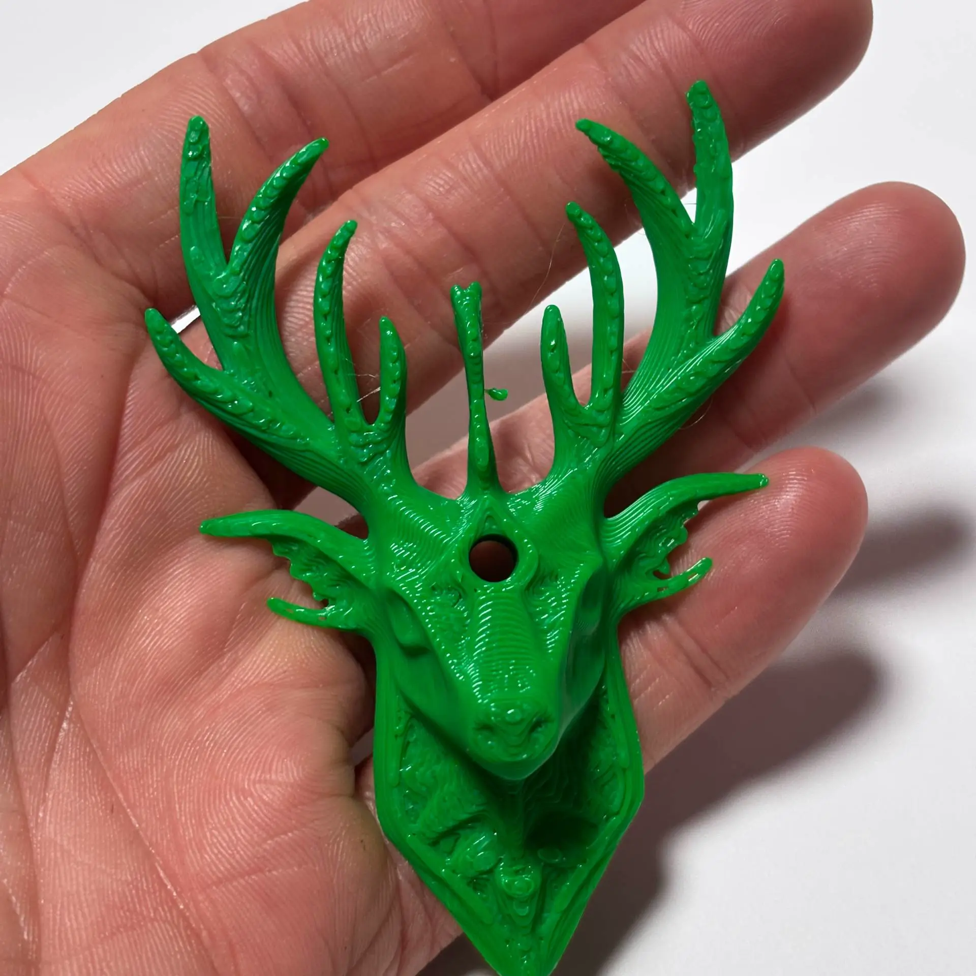 Christmas reindeer tree ornament