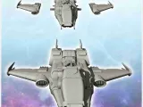 Agelastus spaceship (39) - sci-fi science fiction future 40k-1