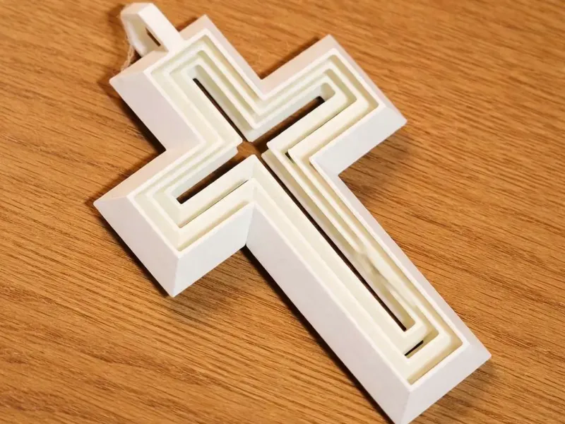 Kruis Fidget Speelgoed - Print-in-Place