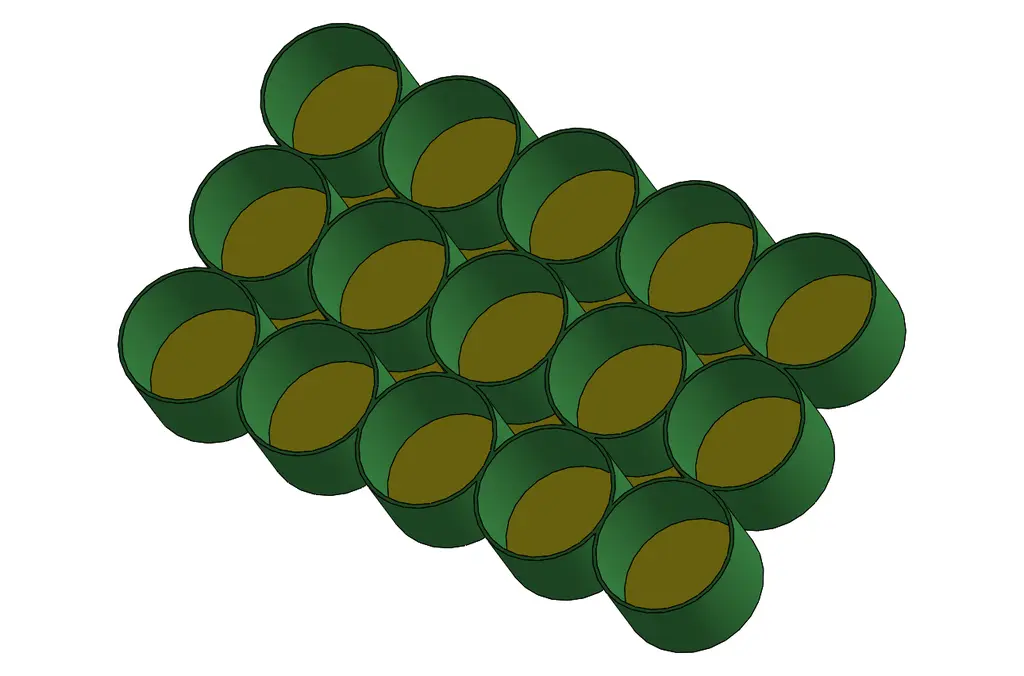 Acrylic Paint Bottle Organizer