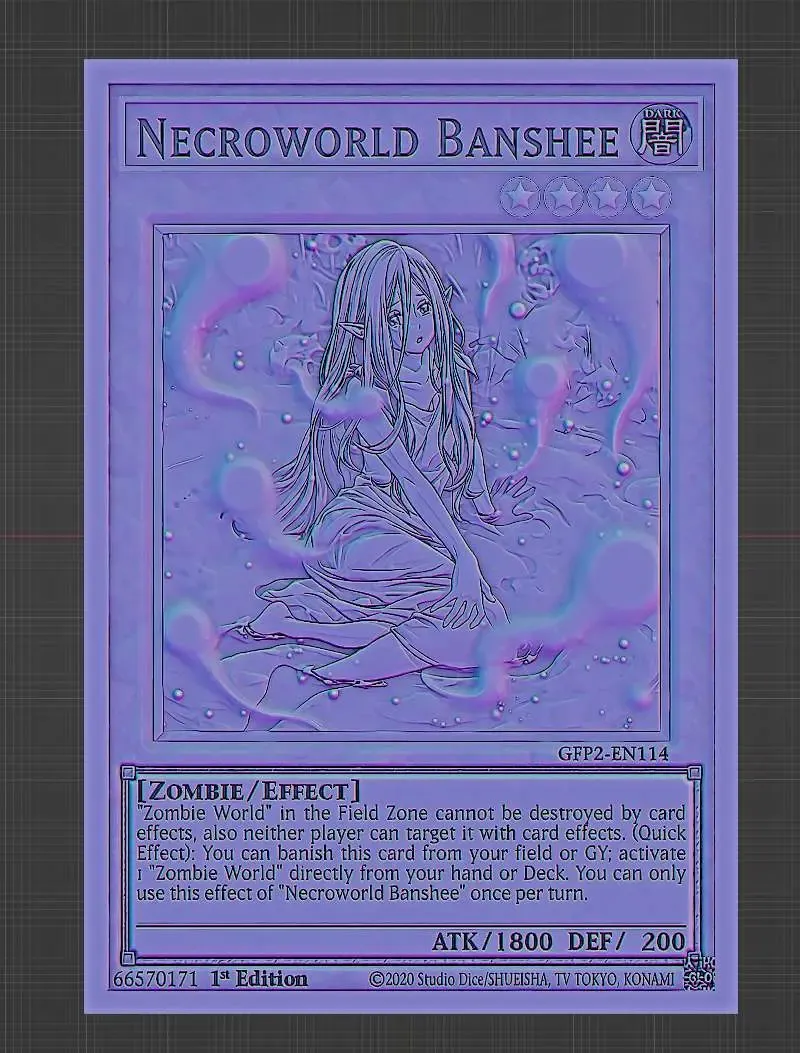 necroworld banshee - yugioh 