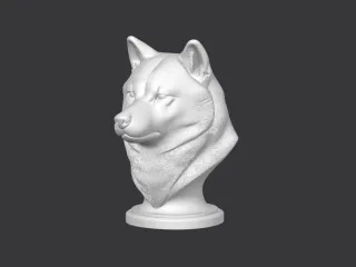 Shiba Inu Bust