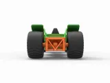Pulling truck 2wd Hot rod with 2 V8 Version 1 Scale 1:25-8
