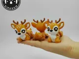 Flexi Tiny Deer, Keycahin version and 3mf files included-8