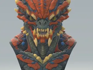Drakavel bust