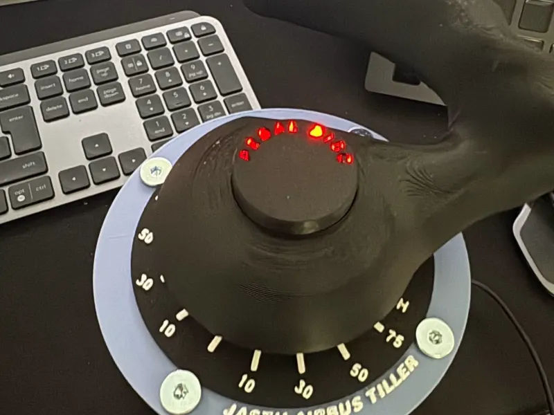 AIRBUS A320 Tiller FLIGHT SIMULATOR XPLANE