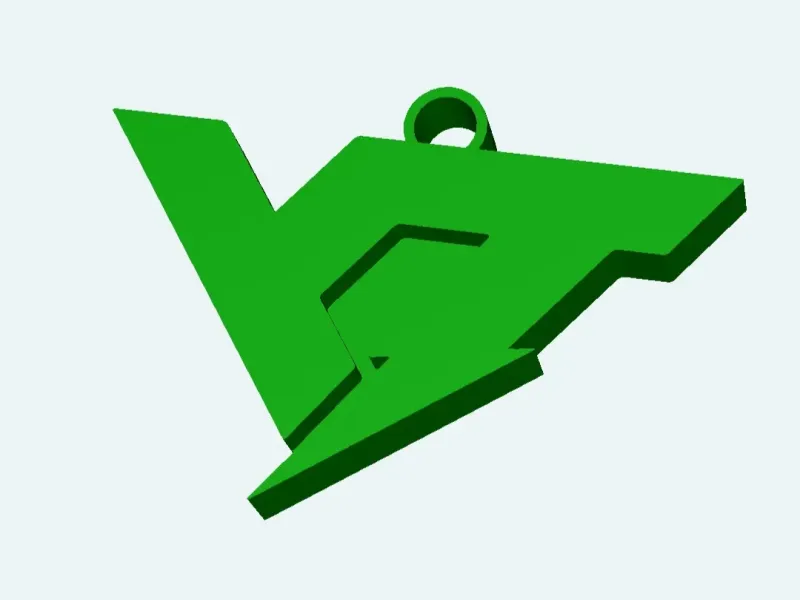 YT mtb keychain logo
