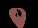 Cat & kitten Guitar Pick -6