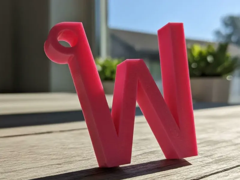 W keychain