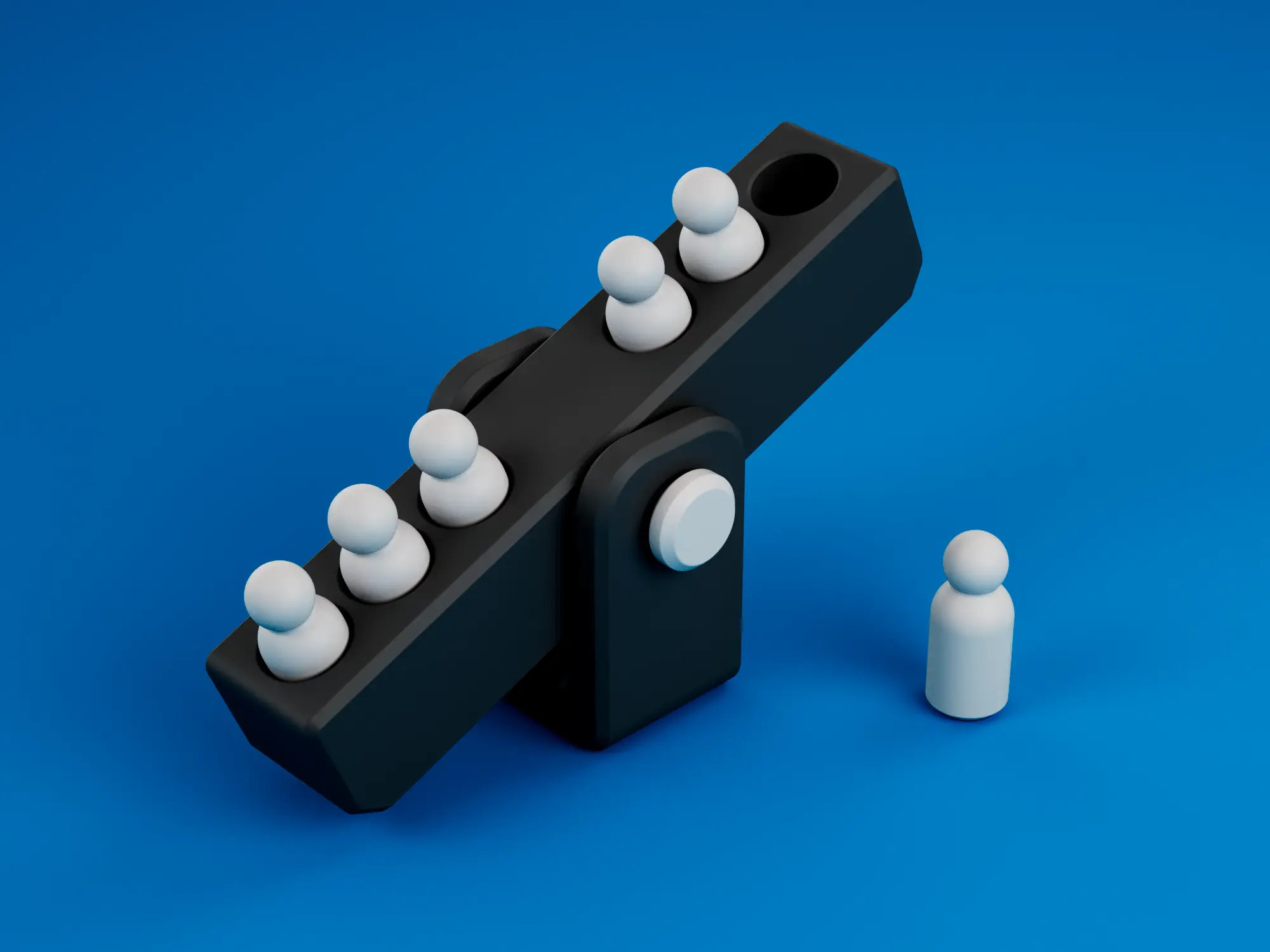 Montessori Balance See-Saw - Physics Learning Toy