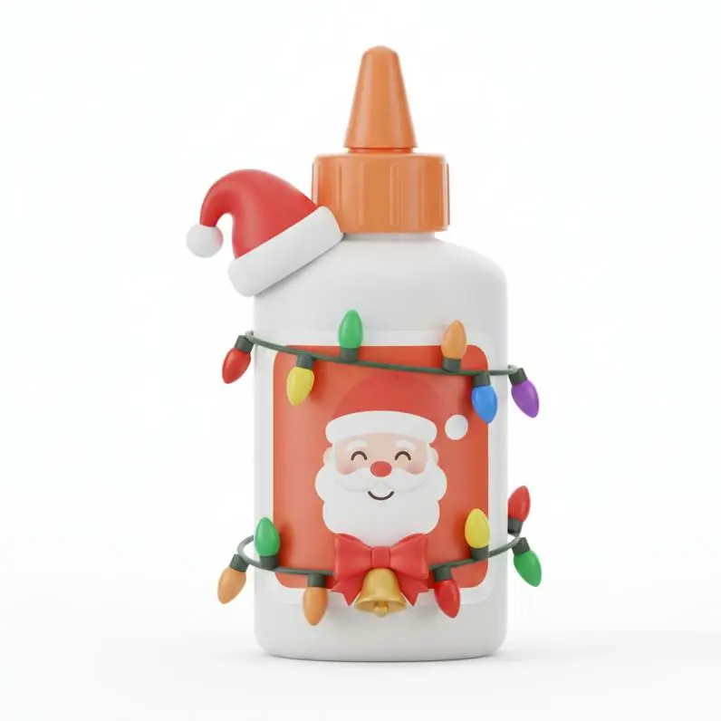 Christmas Glue fun 3d print