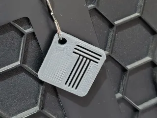 T- keychain