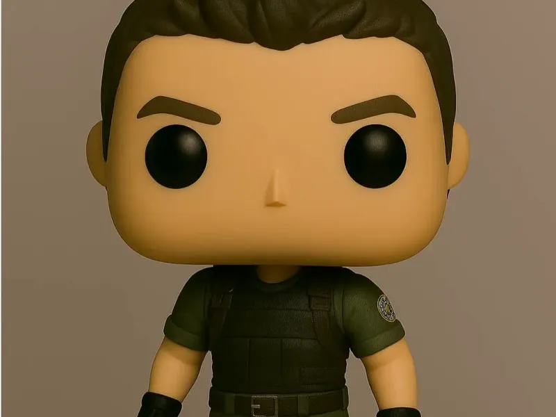 Chris redfield resident evil funko